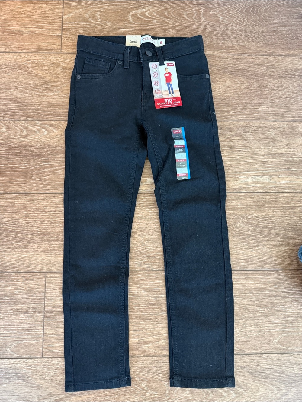 Levi's Black Skinny Jeans for boys